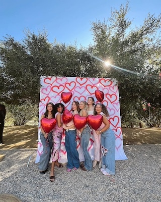Here’s everything you need for the perf Galentine’s Day bash (inspired by Pressley Hosbach!)