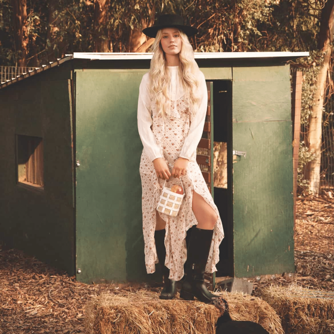 Fashion inspiration from the farm aesthetic